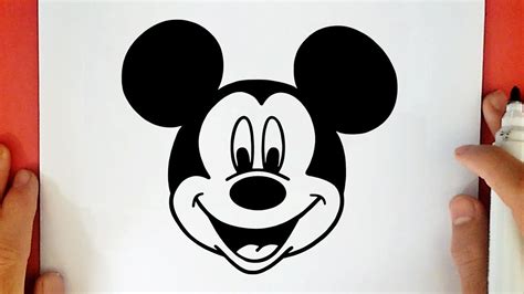 topolino disegno facile